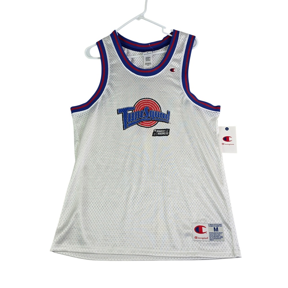 Champion Space Jam Basketball Jersey Men M Bugs Bunny March Madness Tune Squad